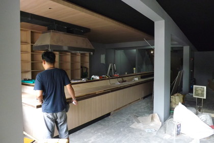 ８月１７日の工事進捗状況